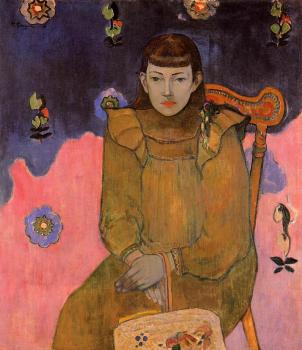 Paul Gauguin : Portrait of a Young Woman